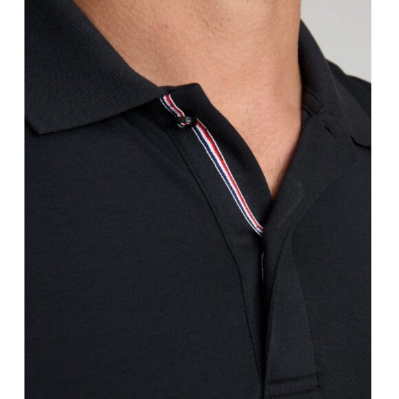 UNTUCKit Men's Black Wrinkle-Free Damaschino Polo Shirt‎ Size L - Picture 2 of 16